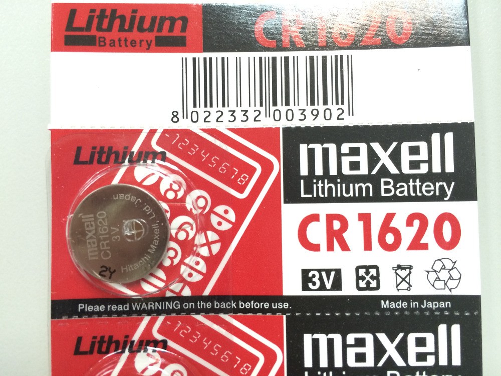 MAXELL CR1620 3V LITHIUM BATTERY