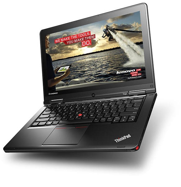 Lenovo ThinkPad Yoga 20CD00CUAU 12.5'' FHD Touch & Pen ; Black; Intel HD Graphics 4400; Bluetooth; Integrated 720p HD Camera; Intel Core i7-4510U Processor (3MB Cache. up to 3.1GHz); 8GB Memory On Board; 256GB SSD; Intel Dual Band Wireless-AC 7260 (2x