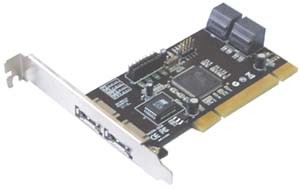 ST Lab A-224 4-Channel (2x Ext eSATA + 4 Int. SATA) PCI Card