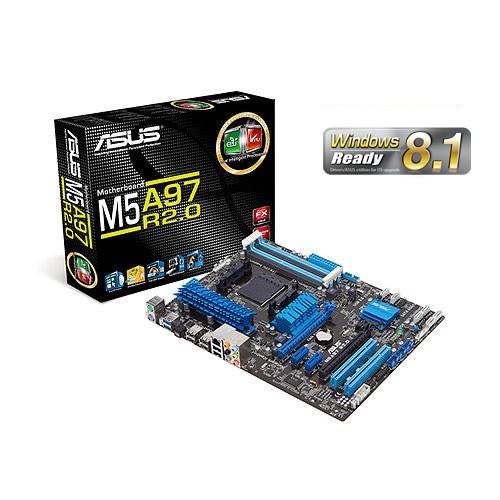 Asus M5A97 R2.0 AMD970 ATX SB950 AM3+ RAID USB3 SATA3