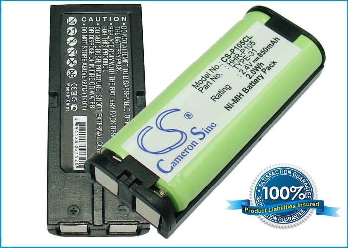 For PANASONIC HHR-P105, TYPE 31, CPH-508 Cordless Phone Replacement Battery