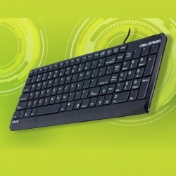 E-Blue EKM064BK Ultra slim wired USB Keyboard