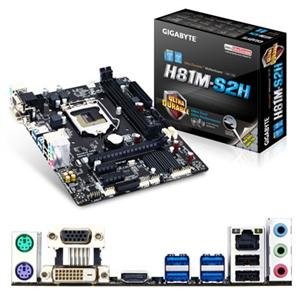 Gigabyte GA-H81M-S2H H81 Haswell skt 1150 2xDDR3 mATX HDMI/DVI/D-SUB SATA3 USB3.0