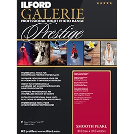 ILFORD 2001743 Smooth Pearl 310gsm Sheets 6x4" (10.2x15.2)