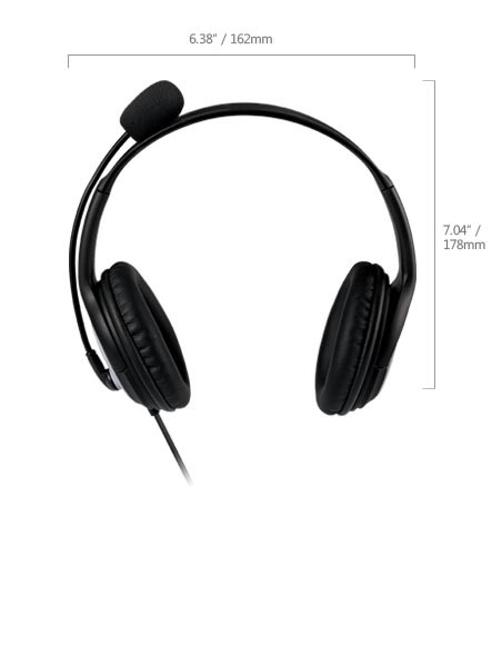 Microsoft LifeChat LX-3000 Headset with USB Microphone