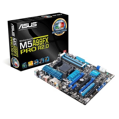 ASUS M5A99FX PRO R2.0 AMD 990FX SOCKET AM3+ ATX SB950 DDR3-2133 RAID USB3.0 SATA3 CROSSFIREX SLI