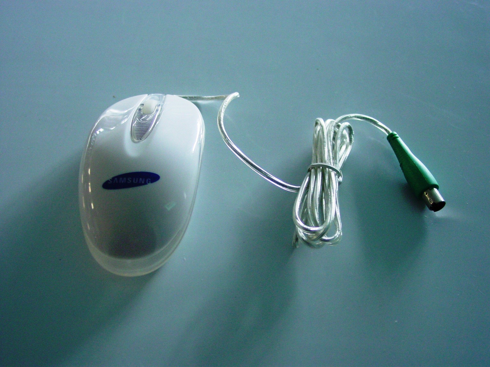 =PS/2 optical mouse, pearl white