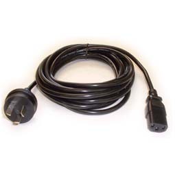 Power Cords - 3Pin Plug to IEC Female 1.8m