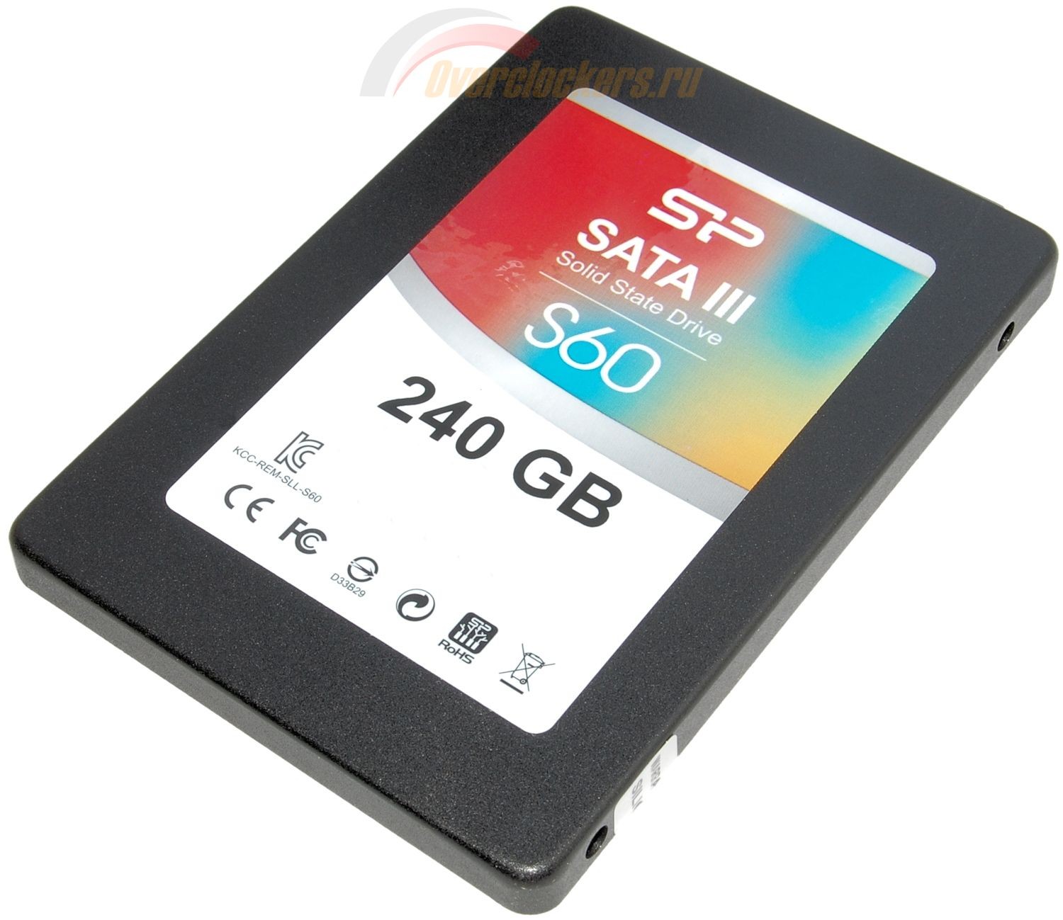 Silicon Power Slim S60 240GB 2.5" 540 MB/s Max Read 460 MB/s Max Write