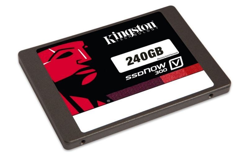 Kingston SSDNow V300 240GB 2.5" Internal Solid State Drive - SATA - 450 MBps Maximum Read Transfer Rate - 450 MBps Maximum Write Transfer Rate - Black