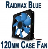 Raidmax 120mm Black Sleeve Case fan