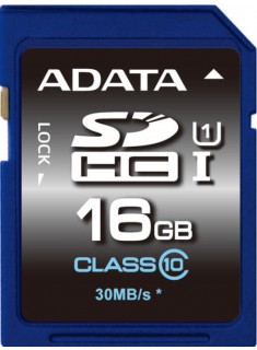 ADATA Premier UHS-I 16GB SDHC Card Class 10