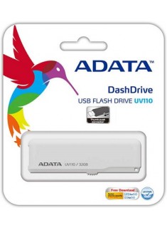 Adata 32GB USB2.0 Dashdrive UV110 White