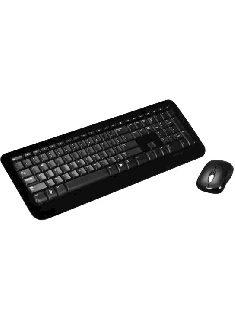 Microsoft Wireless Combo Desktop 800 KB&Mouse