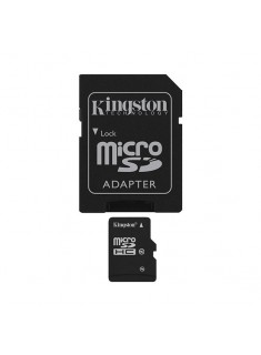 Kingston 8GB microSDHC card with Adapter Class 10