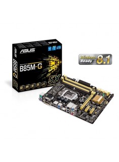 Asus B85M-G Intel B85 mATX Haswell 1150 4DDR3 USB3 DVI/HDMI