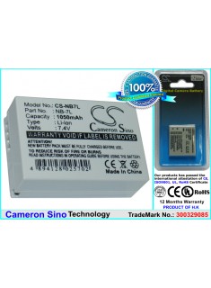 CANON NB-7L Rechargeable Lithium li-ion Digital Camera Replacement Battery