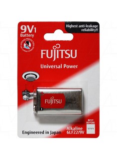 BAT-FUJ-6LF22 9V ALKALINE BLISTER