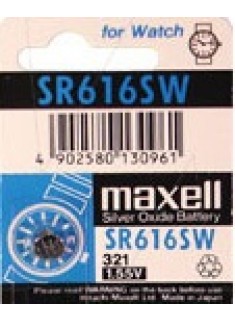 MAXELL 321 (SR616SW) 1.55V MICRO SILVER OXIDE BATTERY