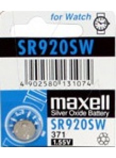 MAXELL 379 (SR521SW) 1.55V MICRO SILVER OXIDE BATTERY