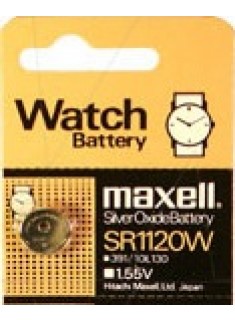 MAXELL 391 (SR1120W) 1.55V MICRO SILVER OXIDE BATTERY