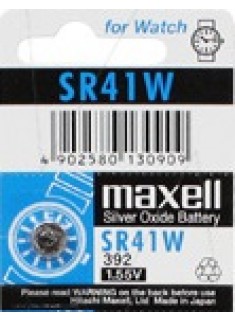 MAXELL 392 (SR41W) 1.55V MICRO SILVER OXIDE BATTERY