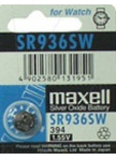 MAXELL 394/380 (SR936SW) 1.55V MICRO SILVER OXIDE BATTERY