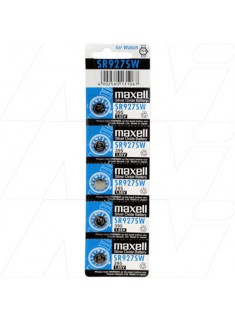 MAXELL 395/399 (SR927SW) 1.55V MICRO SILVER OXIDE BATTERY