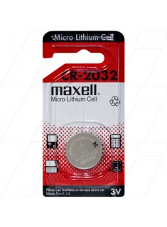 MAXELL CR2032 LITHIUM BATTERY