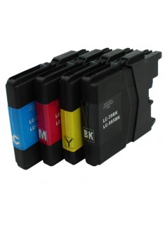 COMPATIBLE BROTHER LC39/LC985 YELLOW INK CARTRIDGE