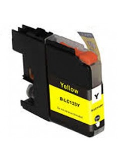 COMPATIBLE BROTHER LC133 YELLOW INK CARTRIDGE