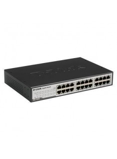 D-Link DGS-1024D 24-Port Gigabit Unmanaged Switch (Metal Housing) -- Rackmountable