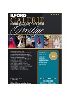 ILFORD 2002385 Gold Cotton Smooth 330gsm Sheets A4 (21.0x29.7)