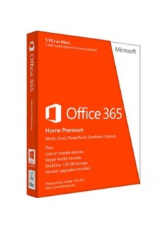 Micosoft Office 365 Home Premium 1 Year Subscription Medialess