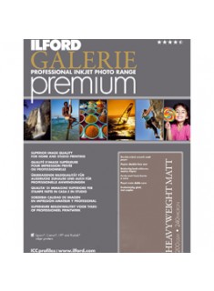 ILFORD 1141250 Premium Heavyweight Matt 200gsm Sheets 17x22” (43.2x55.9)