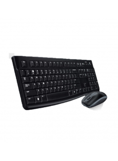 Logitech Desktop MK120 Keyboard Mouse Black USB
