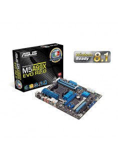 ASUS M5A99X EVO R2.0 AMD 990X SOCKET AM3+ ATX SB950 DDR3-2133 RAID USB3.0 SATA3 CROSSFIREX SLI 1394