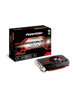 PowerColor R7 260X 1GB GDDR5 OC 1030MHz DL-DVI-I/HDMI/DP