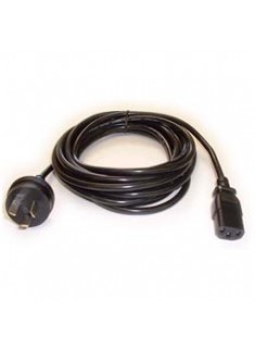 Power Cords - 3Pin Plug to IEC Female 1.8m