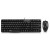 Rapoo N1820 USB Keyboard and Mouse Combo, Black, 1000dpi 